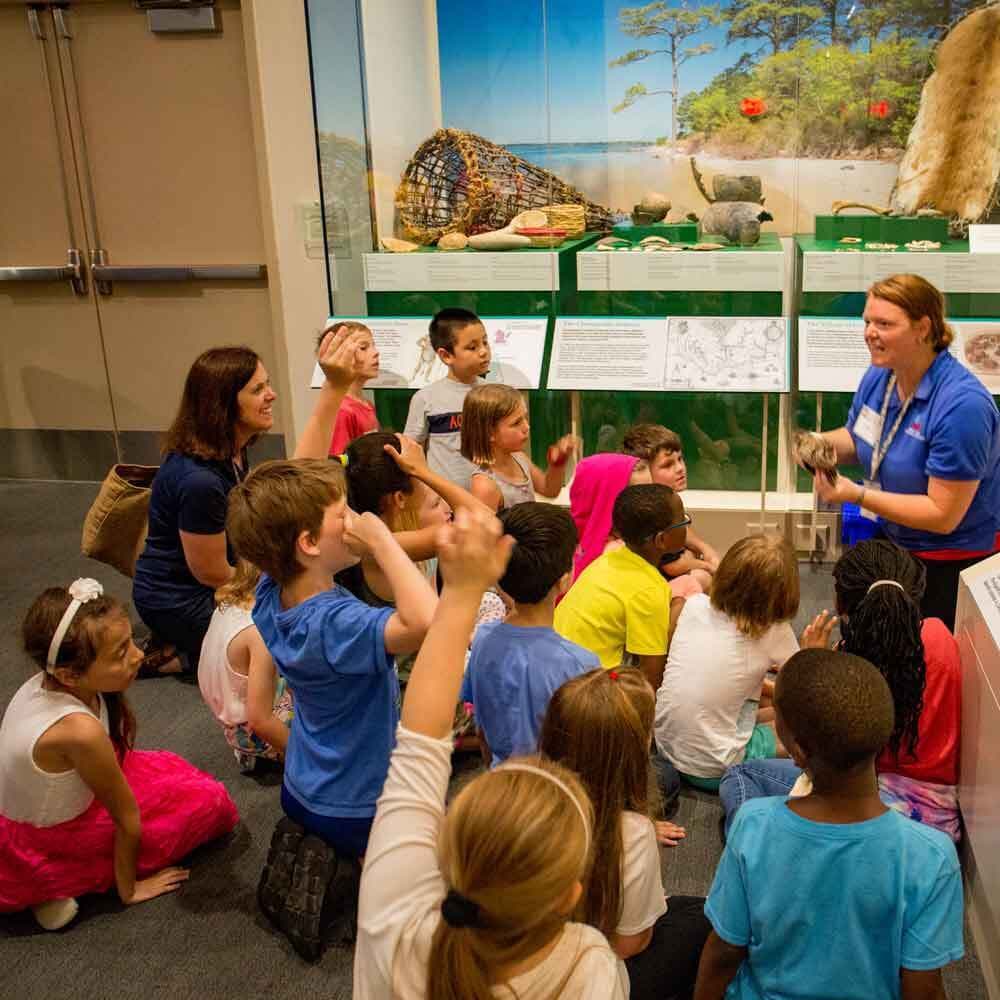 Kids Learning about Museum Artifacts
