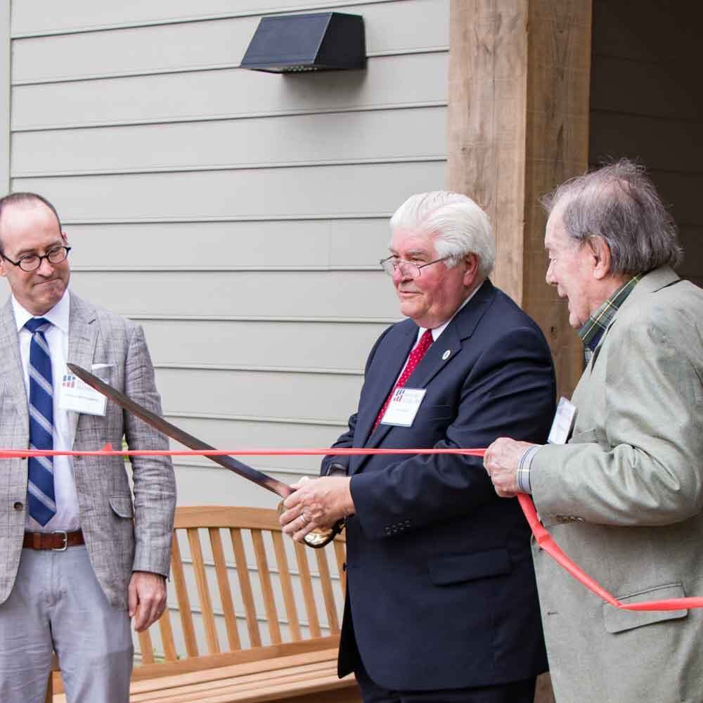 Ribbon Cutting Ceremony at the Learning Center