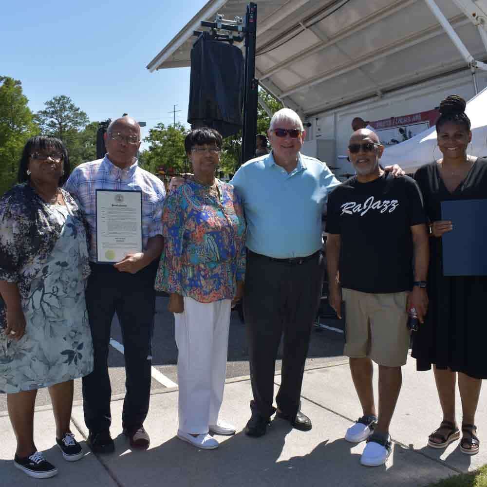 Mayor with Prior Students